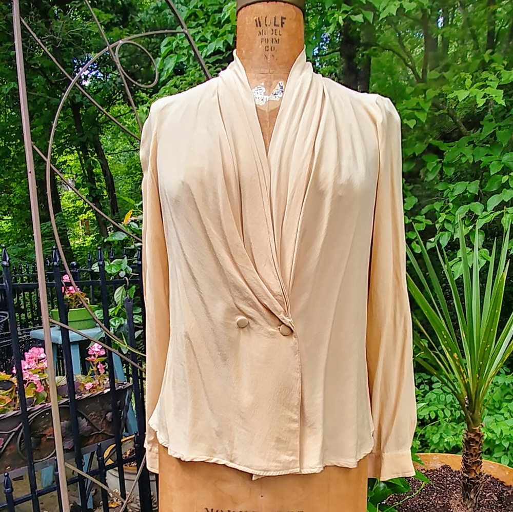 Allison Taylor Petite blouse Silk